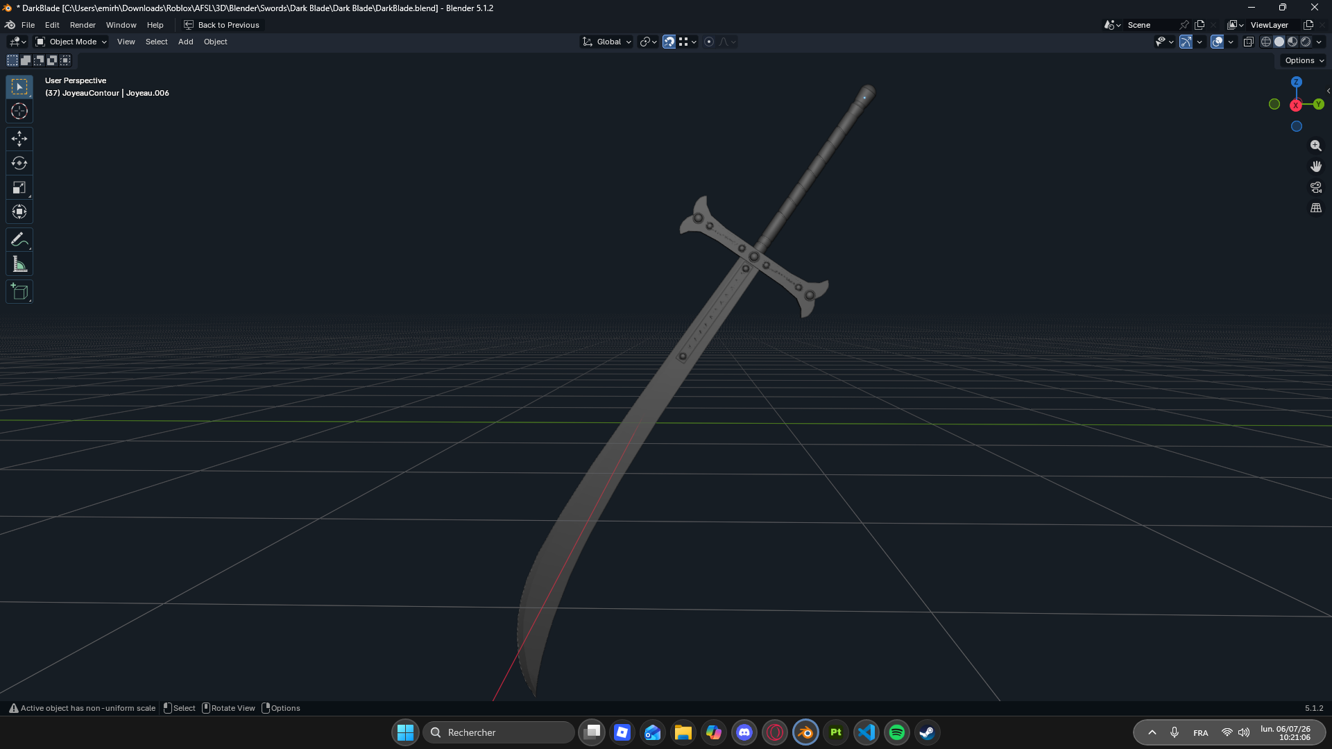 ScreenShot of a model I made