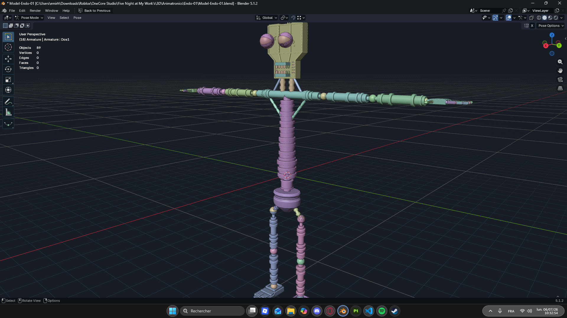 ScreenShot of a model I made